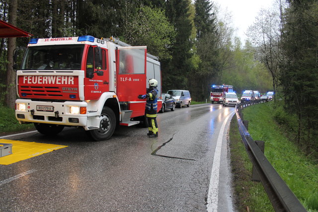 Feuerwehrübung, St. Martin, April 2017