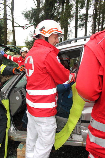 Feuerwehrübung, St. Martin, April 2017