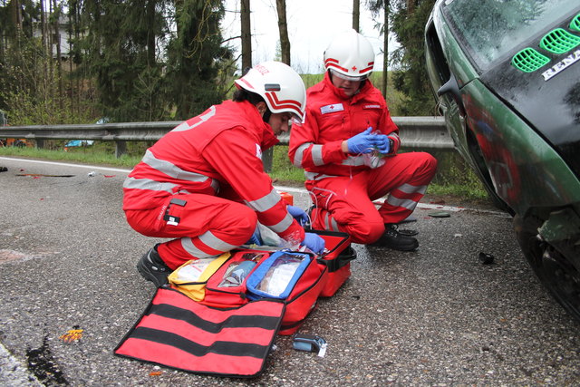 Feuerwehrübung, St. Martin, April 2017