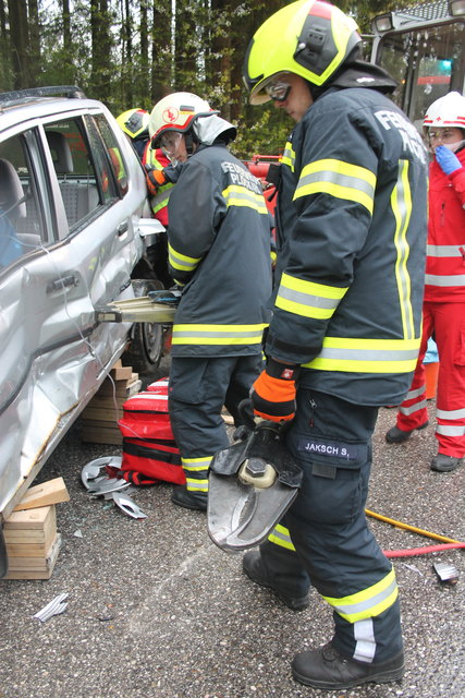 Feuerwehrübung, St. Martin, April 2017