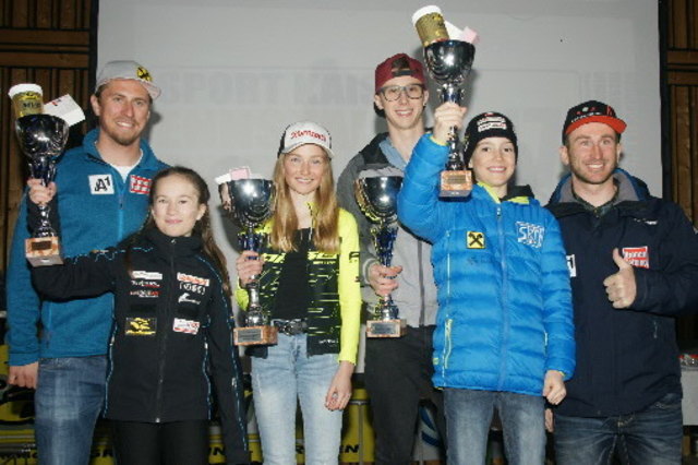 Foto von links: Max Franz, Magdalena Mayr, Marlies Kaiser, Markus Rohrweck, Paul Vorderderfler, Marc Digruber.