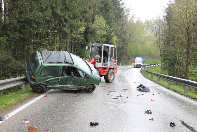 Feuerwehrübung, St. Martin, April 2017