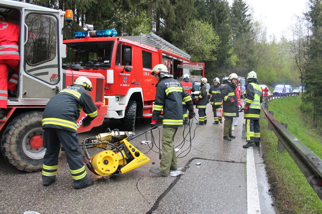 Feuerwehrübung, St. Martin, April 2017