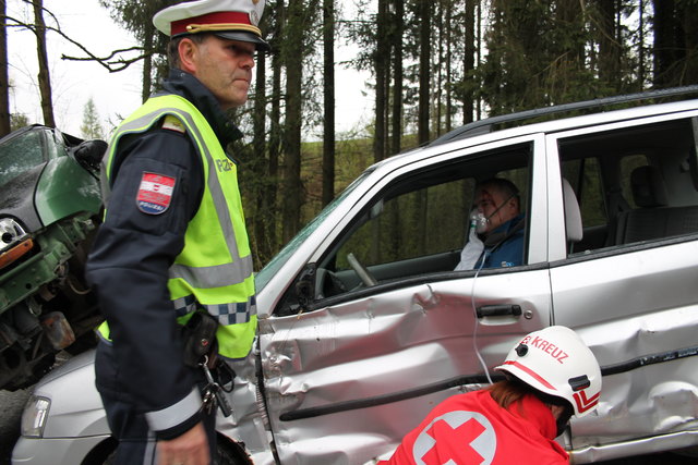 Feuerwehrübung, St. Martin, April 2017