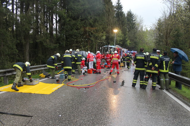 Feuerwehrübung, St. Martin, April 2017