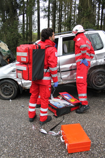 Feuerwehrübung, St. Martin, April 2017