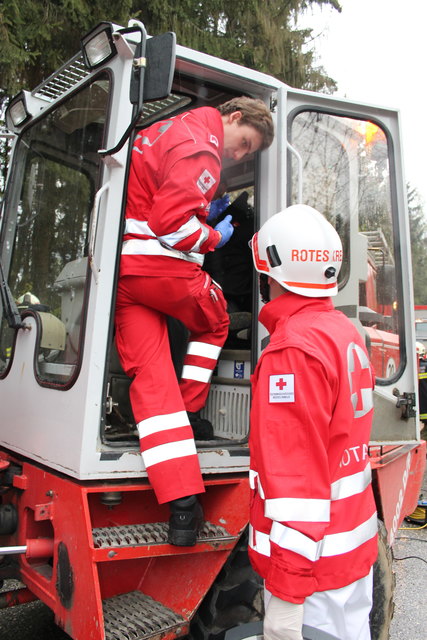Feuerwehrübung, St. Martin, April 2017