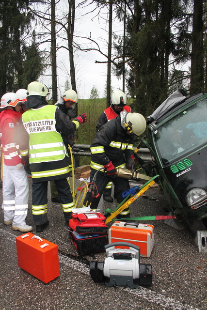 Feuerwehrübung, St. Martin, April 2017