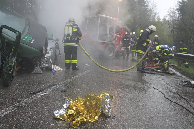 Feuerwehrübung, St. Martin, April 2017