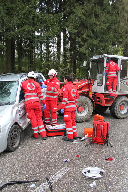 Feuerwehrübung, St. Martin, April 2017