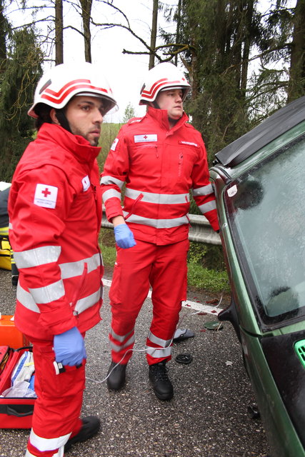 Feuerwehrübung, St. Martin, April 2017