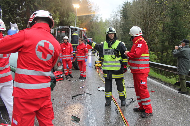 Feuerwehrübung, St. Martin, April 2017