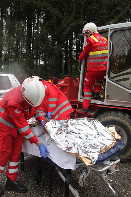 Feuerwehrübung, St. Martin, April 2017