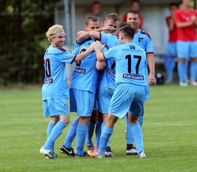 Spiel gedreht - Der Askö Wölfnitz machte im Derby gegen den SC Ulrichsberg aus einem 0:1-Rückstand noch einen 2:1-Sieg | Foto: Kuess