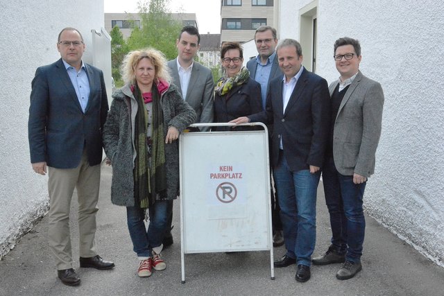LAbg. Josef Rathgeb (ÖVP), Martina Eigner (Grüne), Claus Putscher (SPÖ), LAbg. Ulrike Schwarz (Grüne), LAbg. Georg Ecker, Nationalrat Michael Hammer (ÖVP) und Bundesrat Michael Lindner (SPÖ). | Foto: Foto: privat