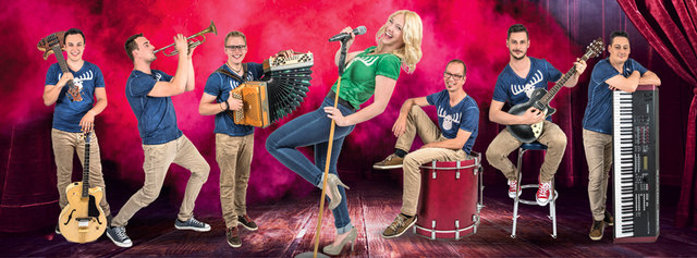 Die Bandformation "Elchos" aus Kärnten steht für Entertainment, Spaß und gute Laune (Foto: Die Elchos)