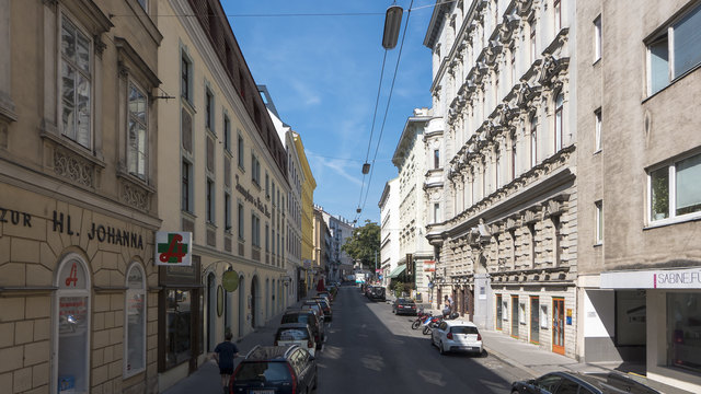 Von oben nach unten mit dem Rad: Die Stadt Wien übernimmt die Finanzierung des Radwegs.