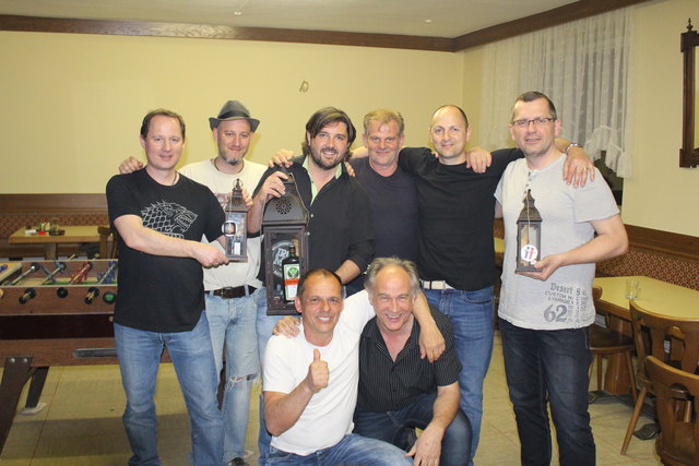 Das Team rund um Bgm. Hans Unger freute sich über den Sieg. | Foto: Gemeinde Oberschützen