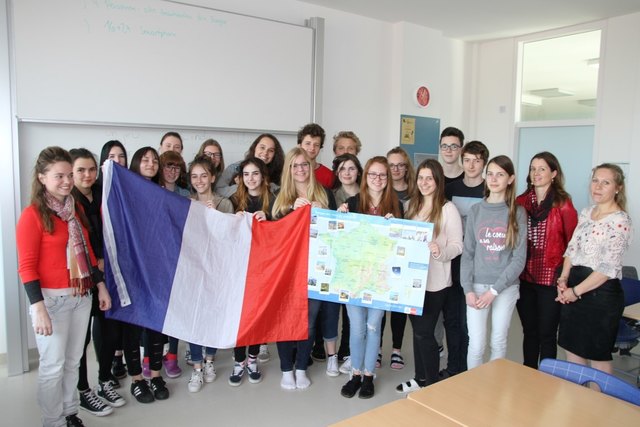 Vive la France - Borg-Schüler im Frankreich-Fieber