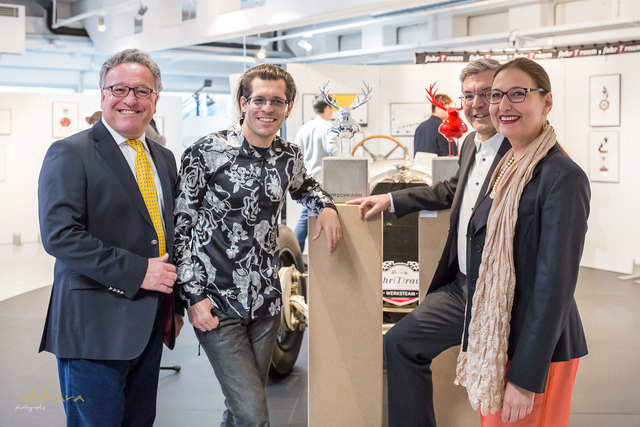 Dr. Schellhorn, Michael Ferner, Dr. Josef Schwaiger und Ingrid Weydemann. | Foto: Taro Ebihara