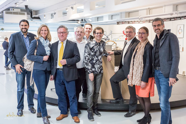 Immanuel Fiausch MA, GRin Mag. Christine Schöchl, Dr. Heinrich Schellhorn, Peter Schnabl, GR Michael Schwarzmayr, Michael Ferner, Dr. Josef Schwaiger, Ingrid Weydemann MAS und Bürgermeister Rene Kuel. | Foto: Taro Ebihara