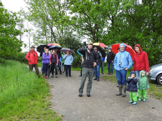 Im Vorjahr trotzten zahlreiche Teilnehmer dem Regen.