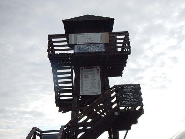 Andau Aussichts-ehemaliger Beobachtungsturm der Grenze