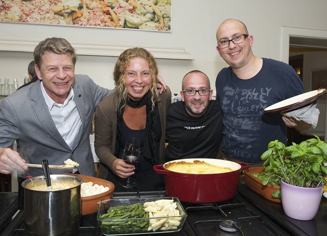 Lieben Friaul: Otto Kornprat, Ana Cigan, Pedro Exposito und Andrej Cigan | Foto: Dieter Arbeiter