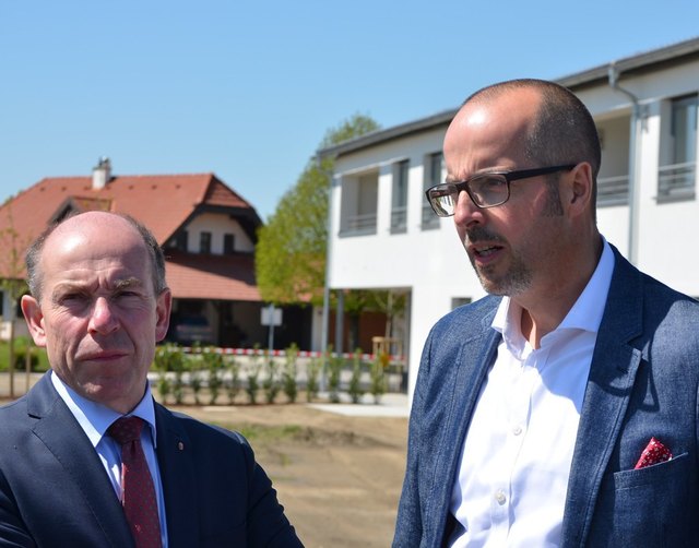 LR: Max Hiegelsberger un ISG Dir. DI Herwig Pernsteiner