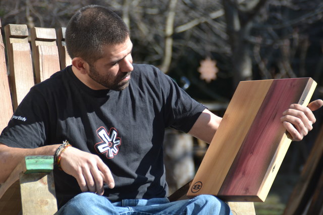 Ruster Holzkunst von Markus Wiesinger gibts beim PAN.MAC Open Air ebenfalls zu bewundern