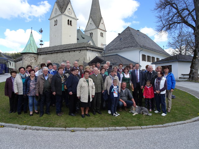 Insgesamt besuchten 80 Pensionisten die Gemeinde