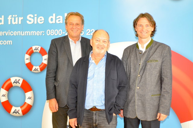 Erwin Zangerl, Ludwig Brettbacher, Christian Pletzer.