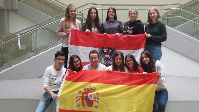 "Hola Austria" hieß es an der HBLA Oberwart für die spanischen Gastschüler/innen