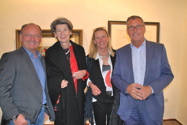 Nationalparkdirektor Peter Rupitsch, Heidrun Konrad (Soroptimist Club Spittal), Ingeborg Rupitsch und Rechtsanwalt Erich Roppatsch