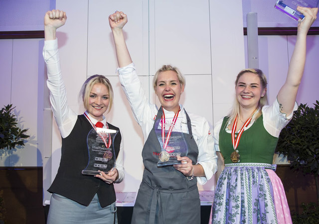 Gala der Österreichischen Staatsmeisterschaften der Lehrlinge in Tourismusberufen 2017 im Crown Plaza Salzburg.