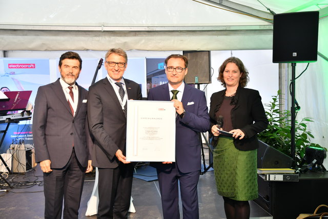 Hupo Neuper, Josef Herk, Marcus Köhl und Magda Bleckmann.