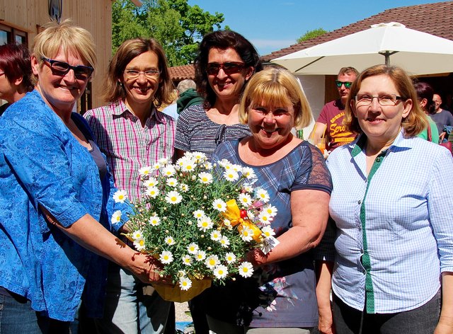Das Organisationsteam vom Schleißheimer Pflanzen- und Gartenflohmarkt