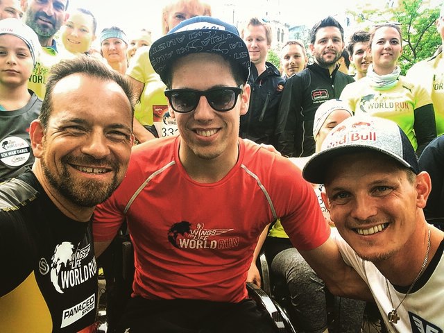 vl.nr. Andreas Gindlhumer; Lukas Müller; Thomas Morgenstern