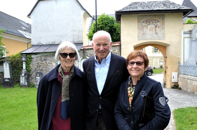 Anneliese Burgstaller mit Heino und Marion Penker