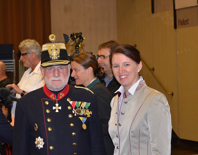 KR Hptm. Herbert Feilmayr u. LAbg. Michaela Langer- Weninger