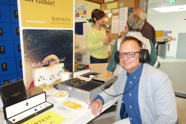 GR Eduard Hochholdinger ist mit seiner Gehörleistung sehr zufrieden