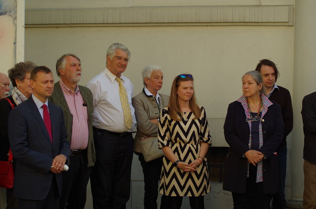 Gruppe mit Höfinger, Täubler, Scheibenpflug