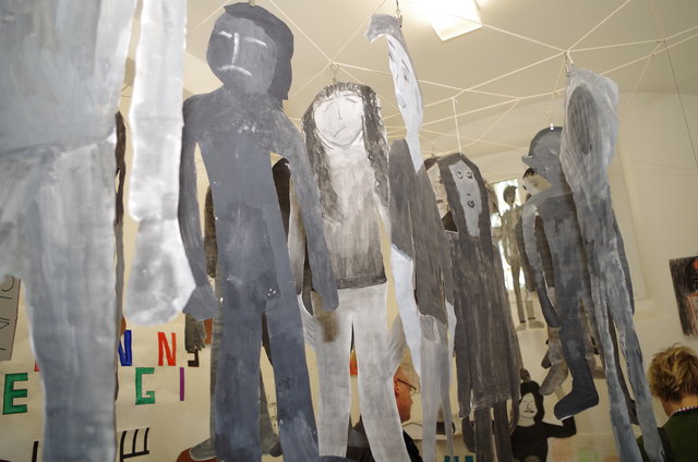 SchülerInnen der NMS Kirchberg gestalteten ebenfalls eine Zelle