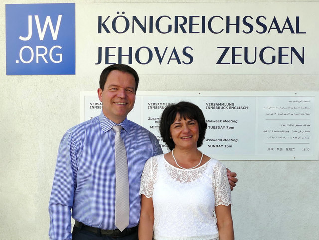 Carsten Hülsdonk mit seiner Frau Grazia (Foto: JZ)