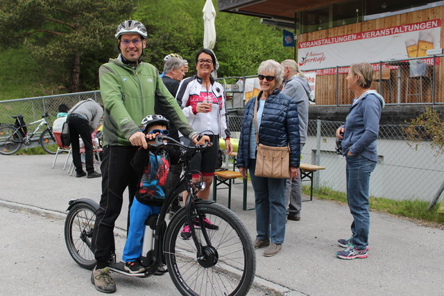 Ob groß, ob klein - beim Mobilitätstag der Grünen Aldrans war für jeden was dabei.