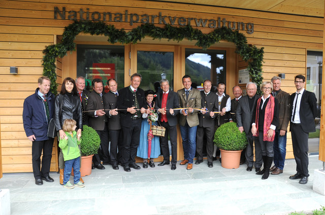 Die neue Nationalparkverwaltung in Großkirchheim wurde feierlich eröffnet
