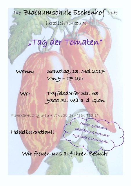 Tag der Tomate, 6. Mai 2017