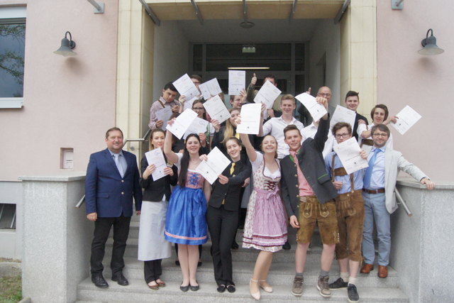 Zertifikatsverleihung "diplomierte/r Käsekenner/in" an der Tourismusschule Oberwart