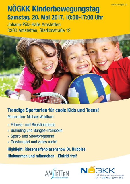 NÖGKK Kinderbewegungstag