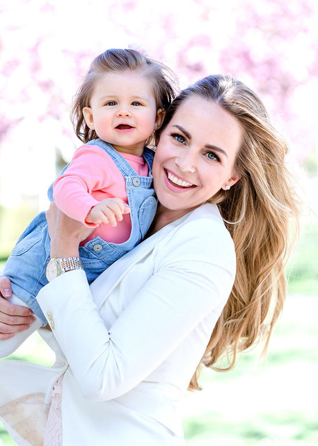 Model-Mama Sandra Oswald mit Tochter Marie-Christin